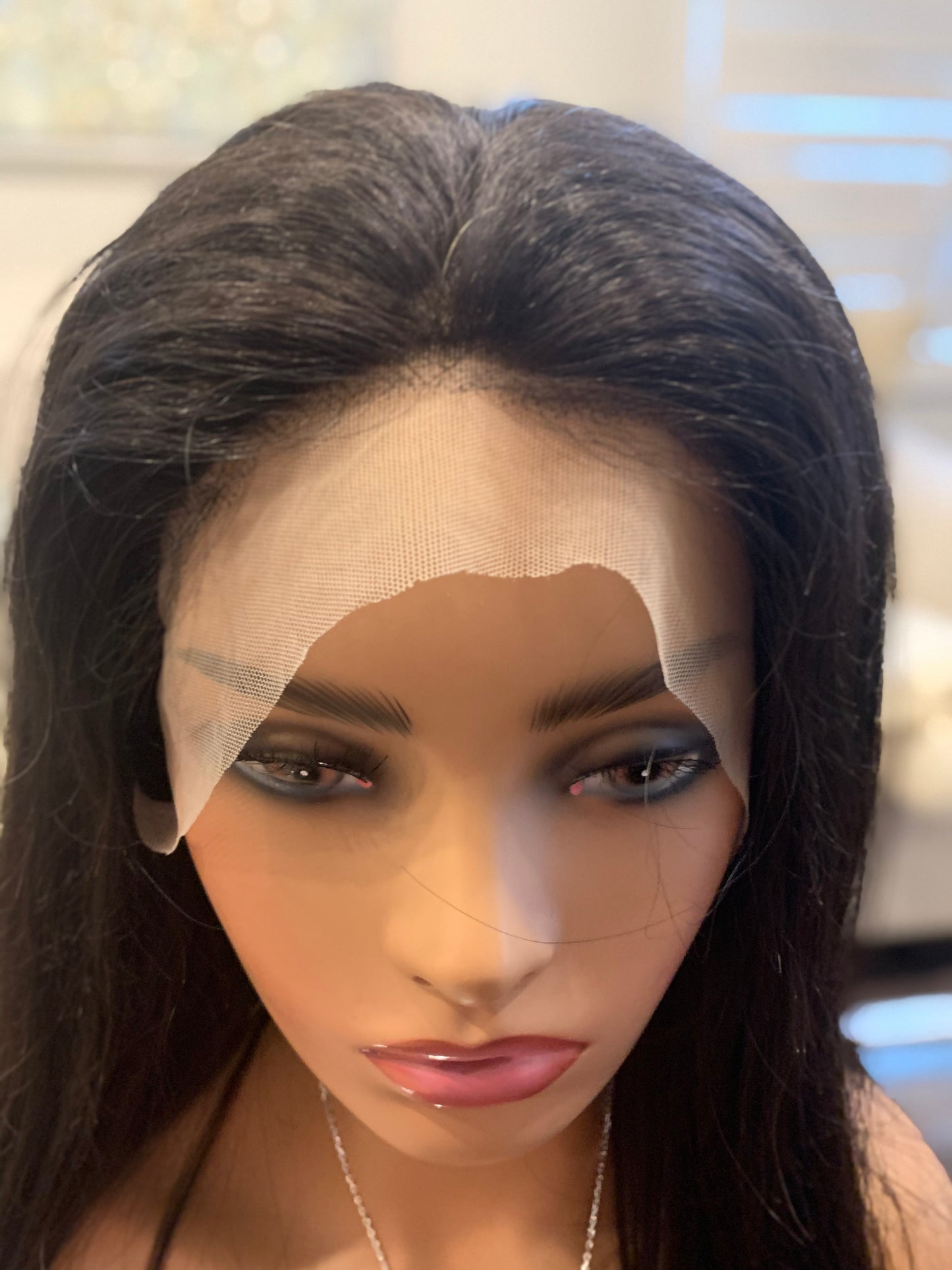 Silk base wig 20 inches 1b