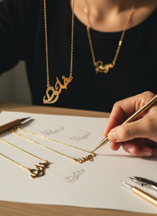 The Meaning and Beauty of Arabic Calligraphy Jewelry