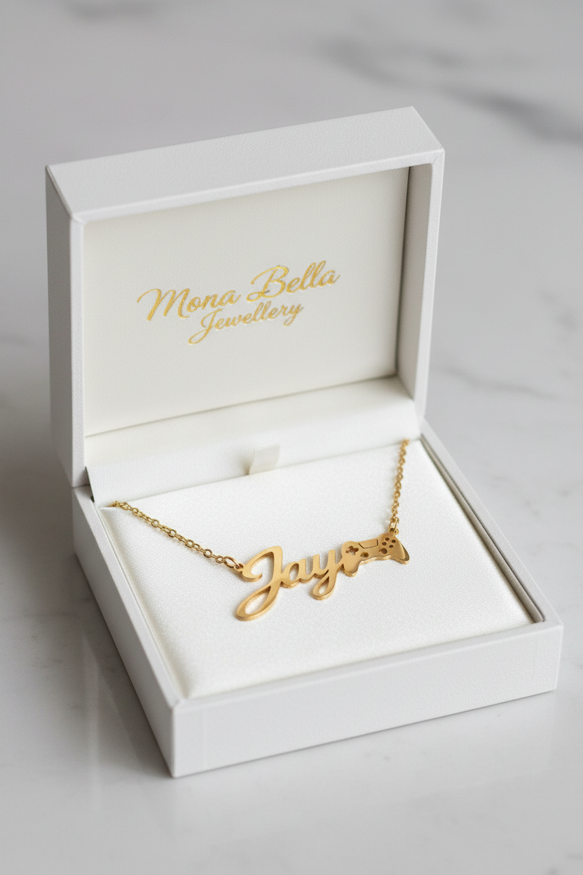 Kids custom name necklace for boys & girls