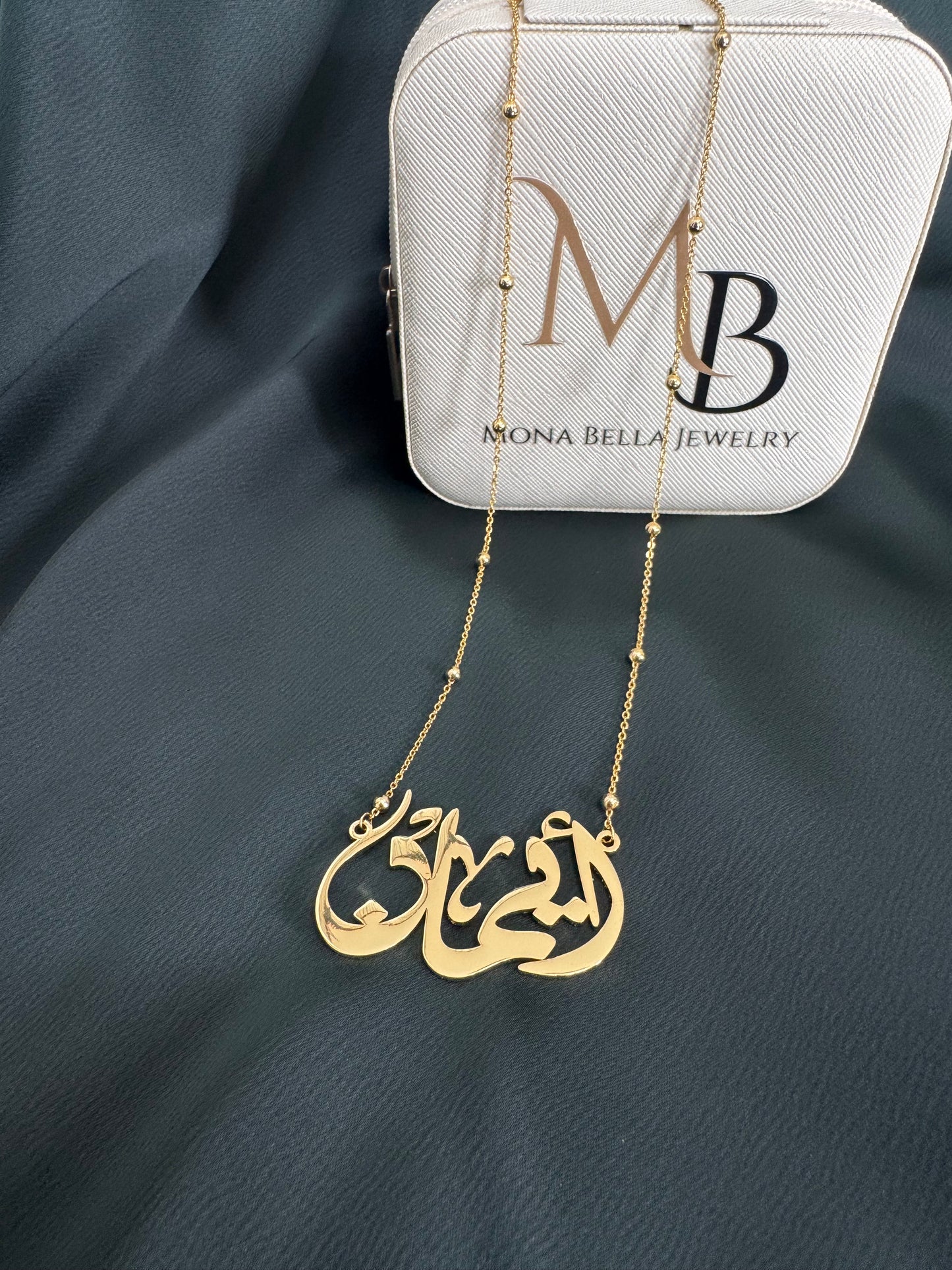 Arabic Caligraphy custom pendant