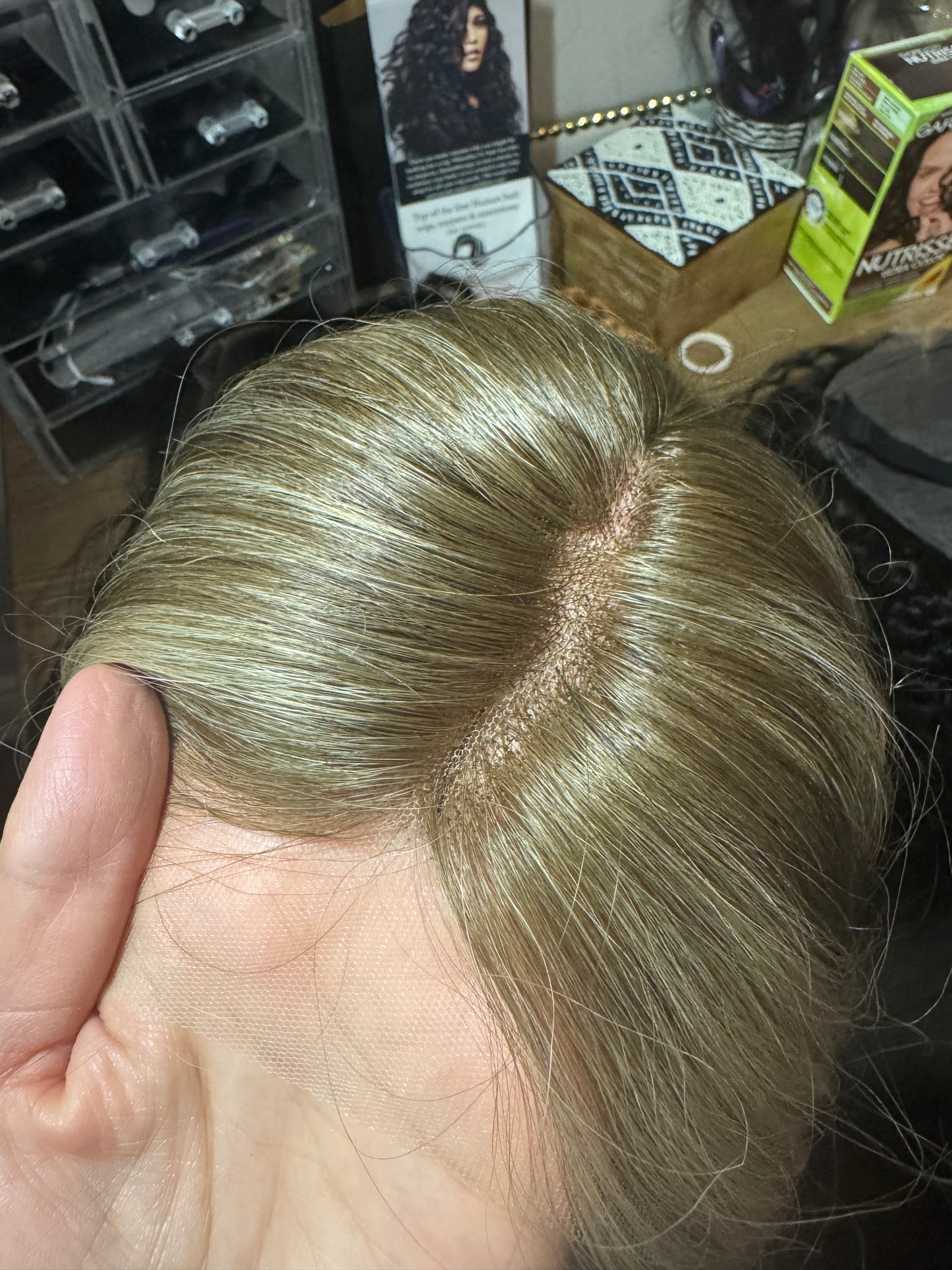 Custom Top Lace HD wig