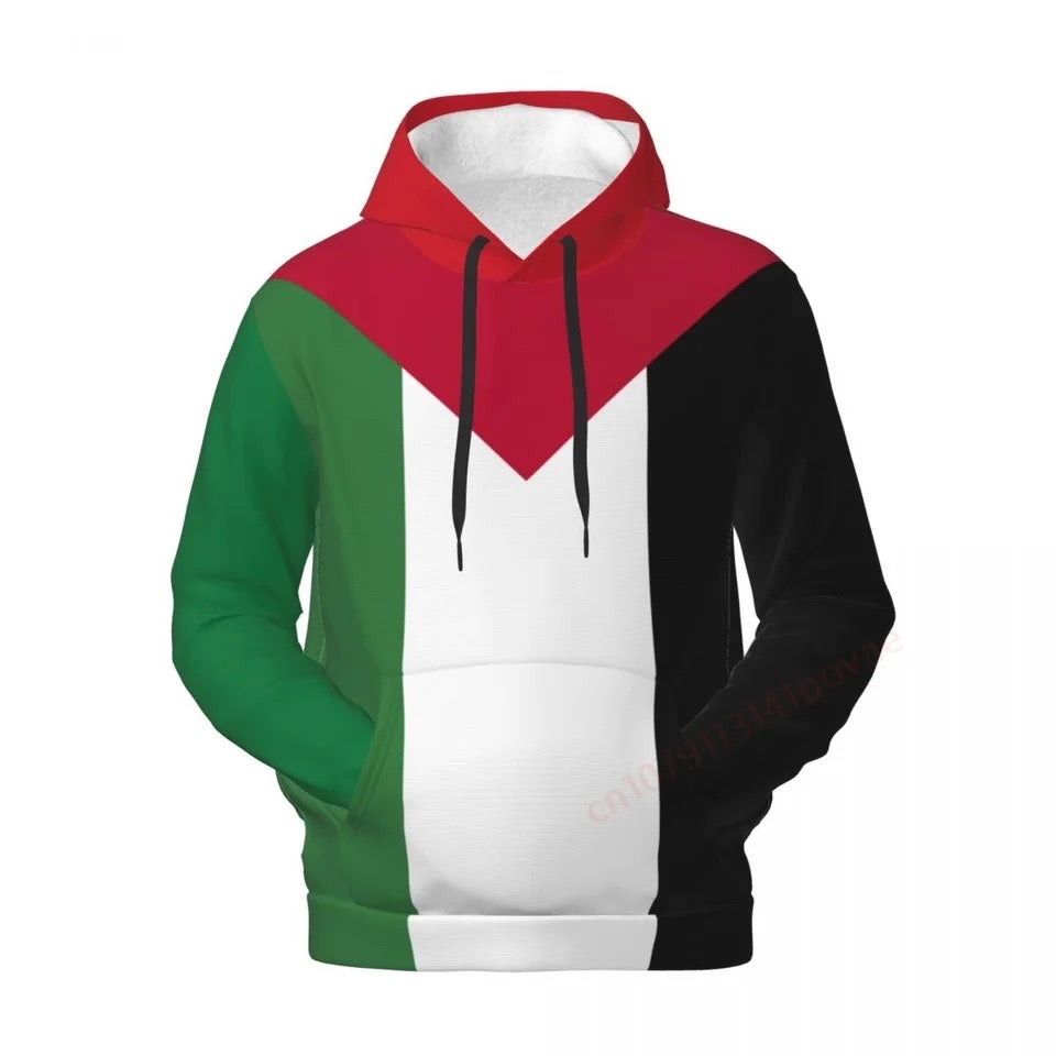 Palestine flag hoodie