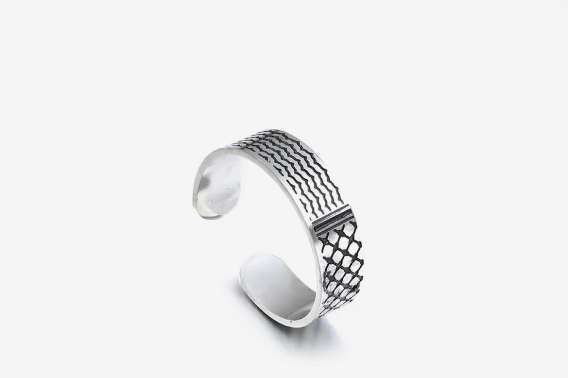 Keffiyeh Palestinian ring
