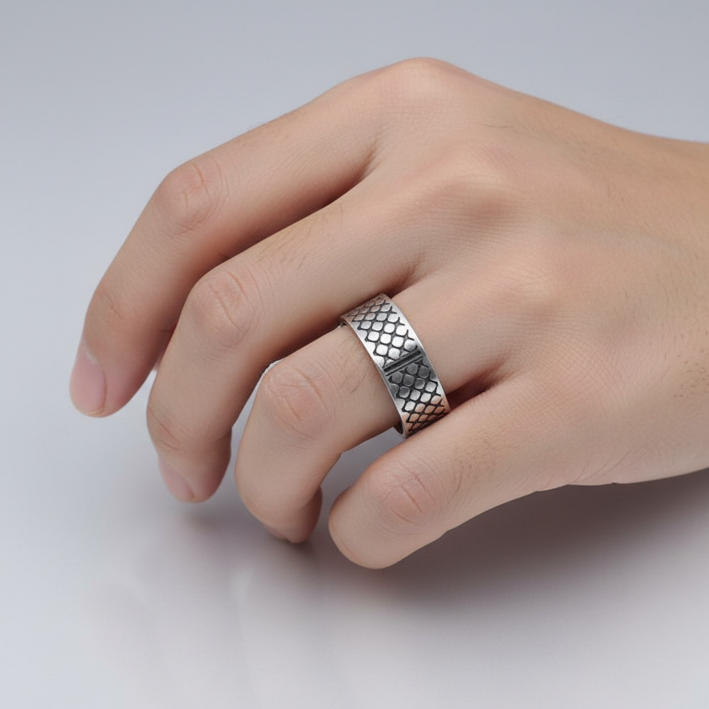 Keffiyeh Palestinian ring