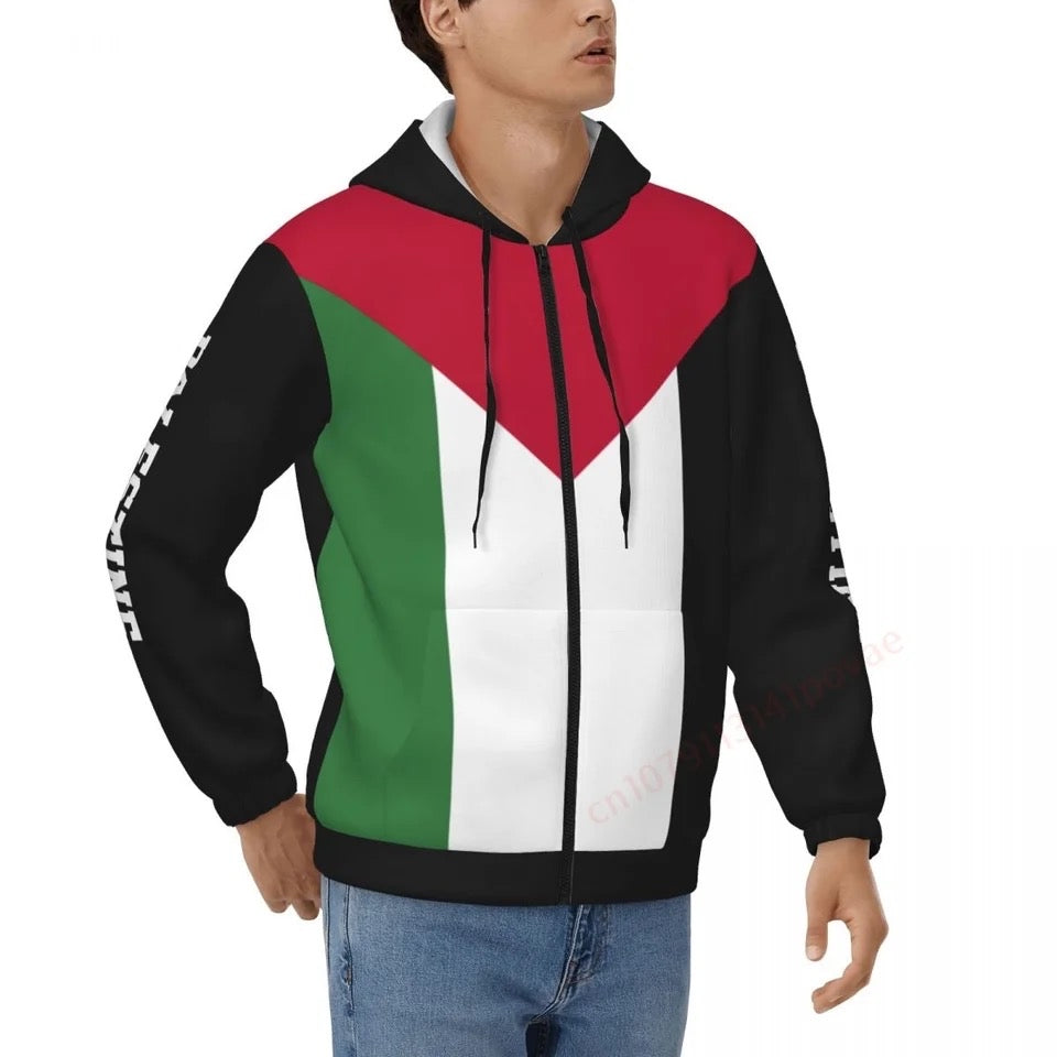 Palestine flag hoodie