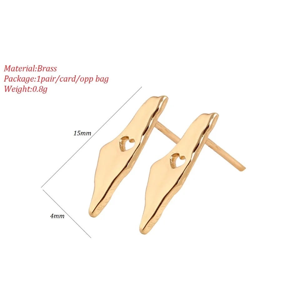 Palestine map earrings