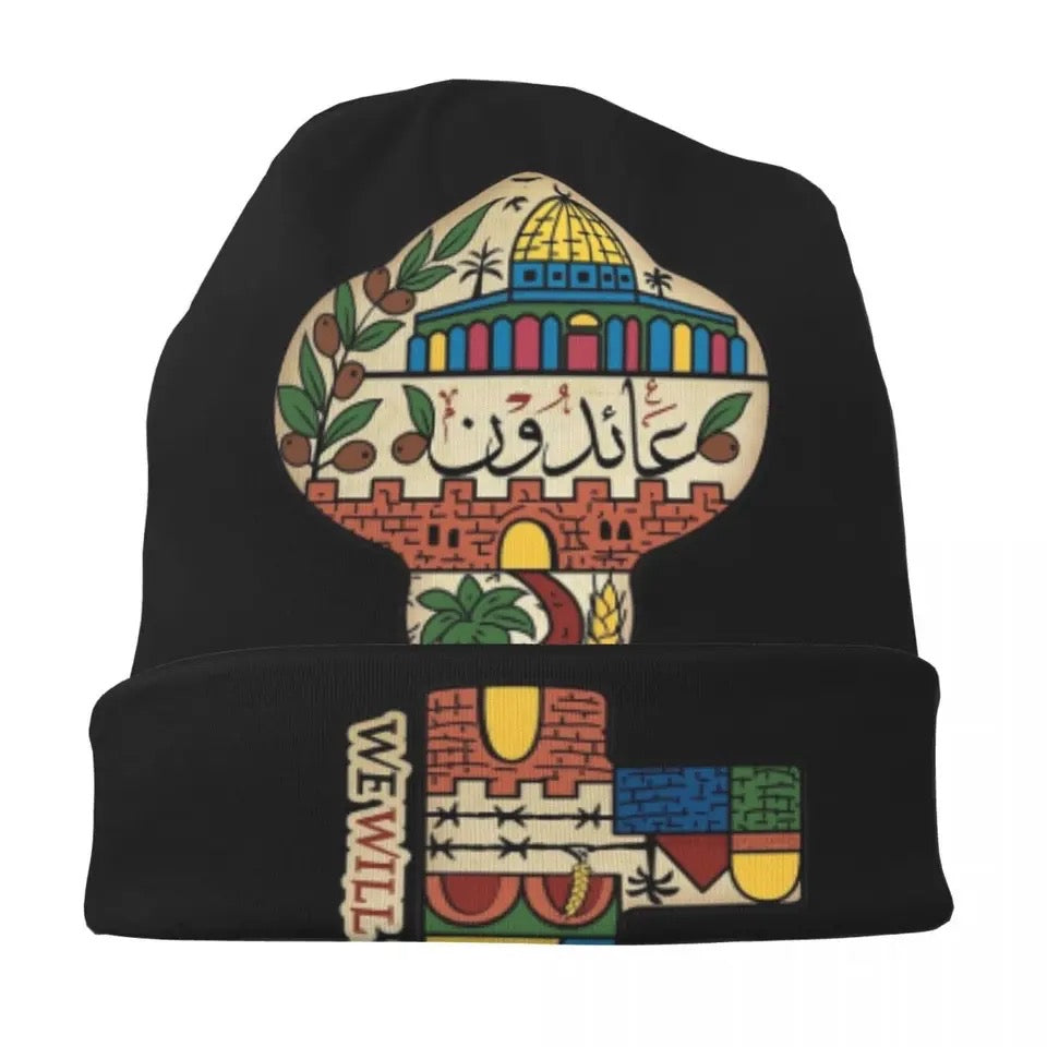 Palestine beanie hat