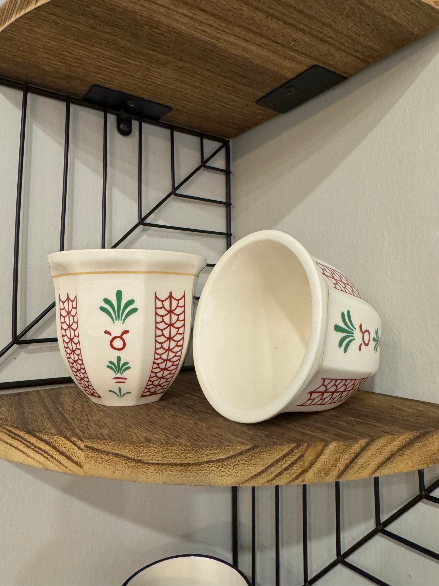 Arabic coffee cup coffee chocolate candle