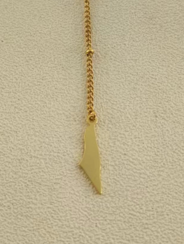 Rosary style custom Arabic Caligraphy necklace