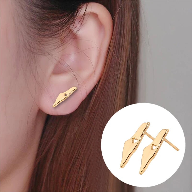 Palestine map earrings