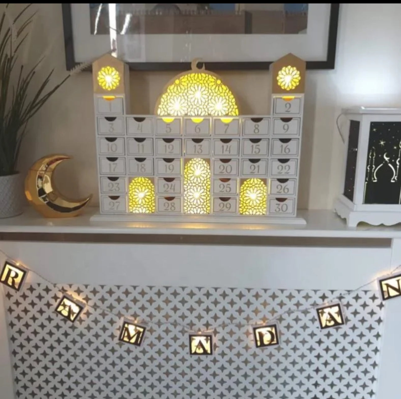 Ramadan Advent Mosque Calendar