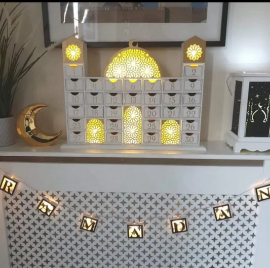 Ramadan Advent Mosque Calendar