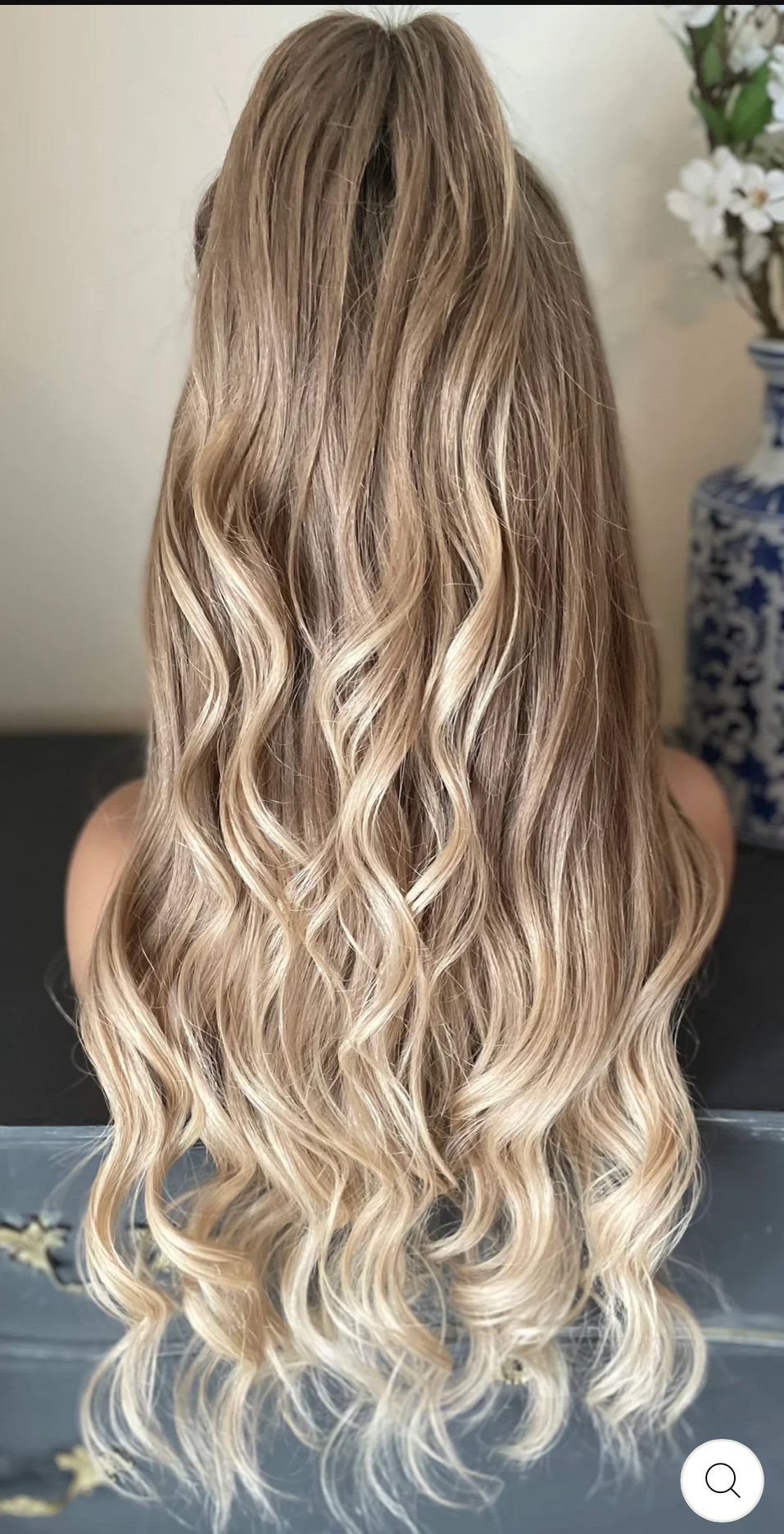 Custom Top Lace HD wig