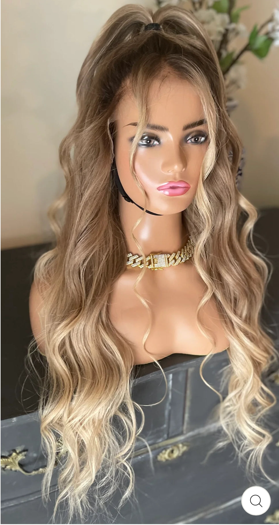Custom Top Lace HD wig