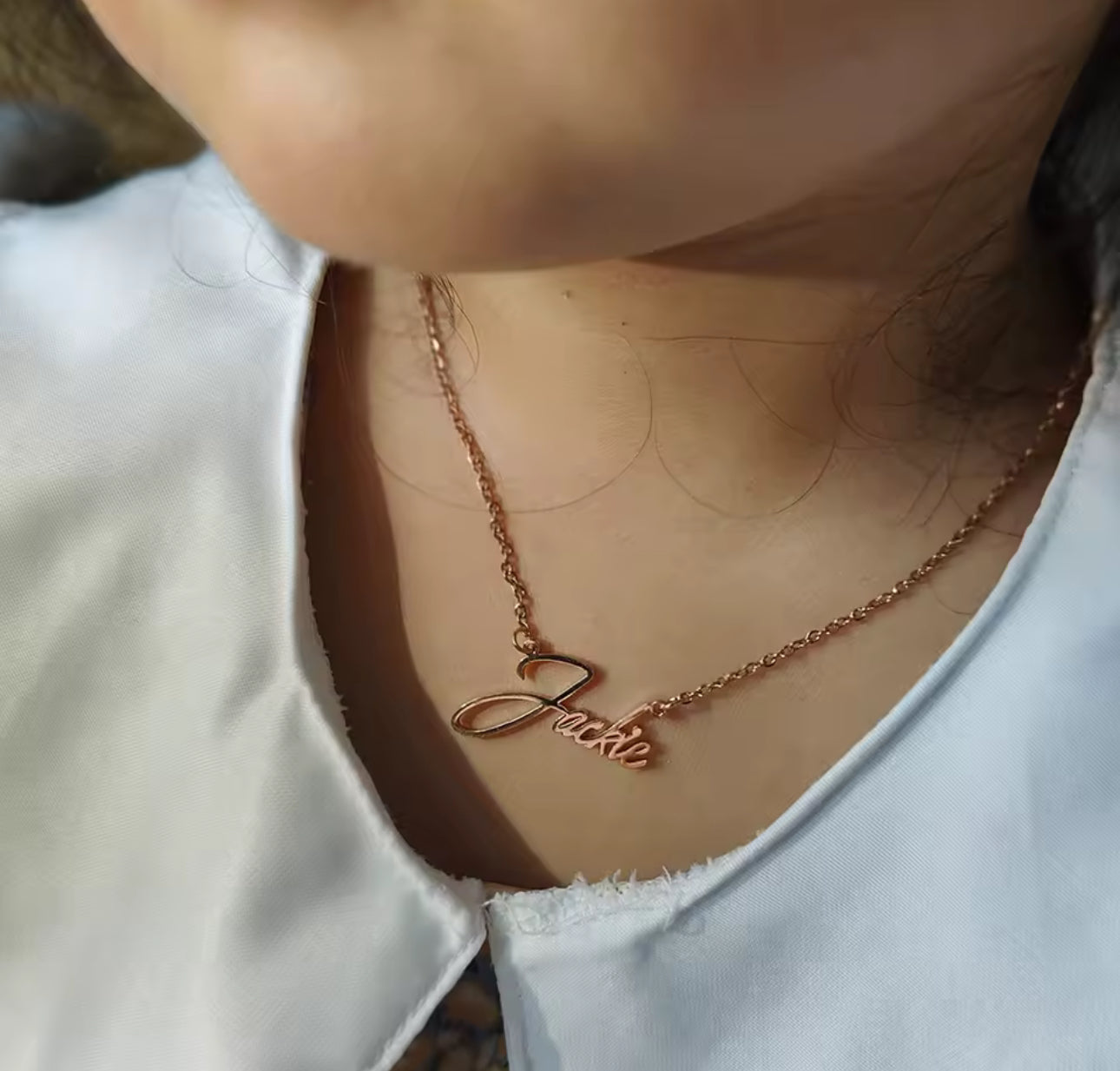 Kids custom name necklace for boys & girls