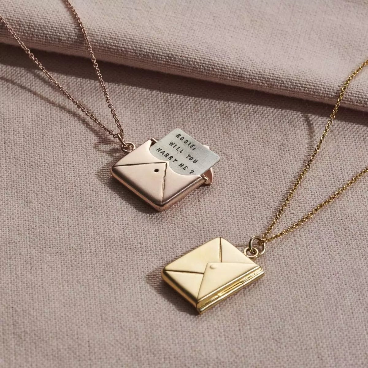 You’ve got mail message necklace sterling silver pendant