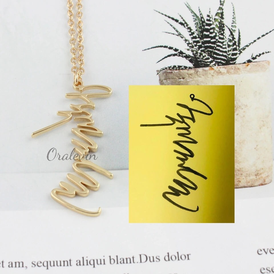 Hand written pendants customize and make it your own!