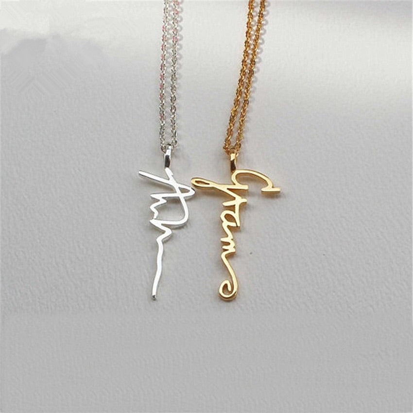 Hand written pendants customize and make it your own!