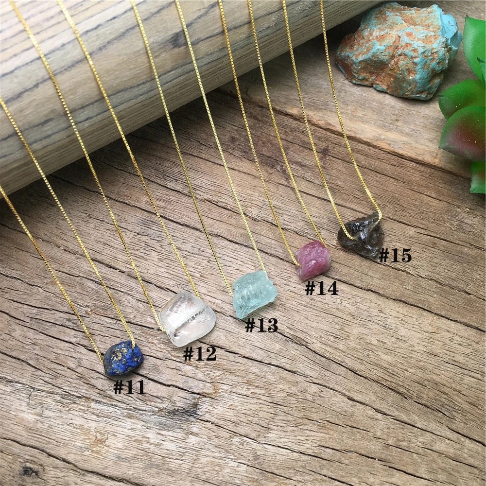 Amethyst natural stone pendants