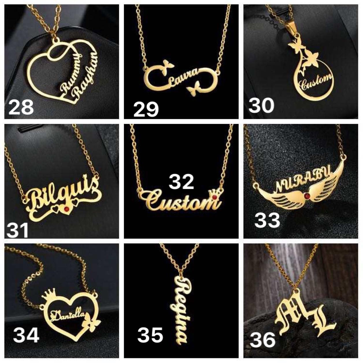 Customized pendant styles sterling silver material