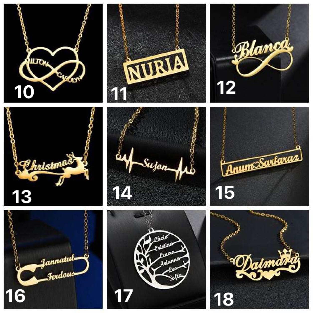 Customized pendant styles sterling silver material
