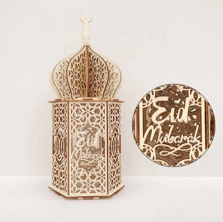 Ramadan & Eid Wooden lanterns
