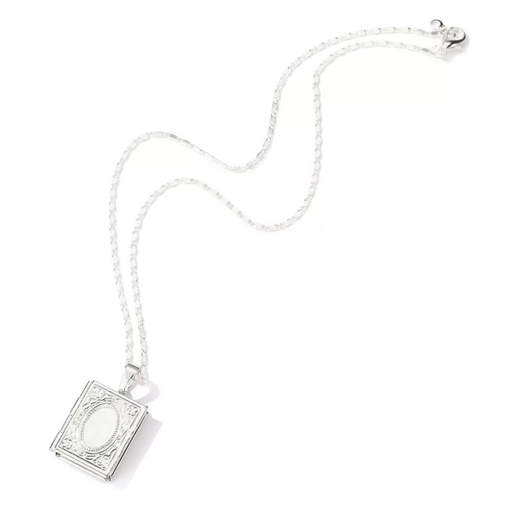 Mini book locket Allah sterling silver & gold options
