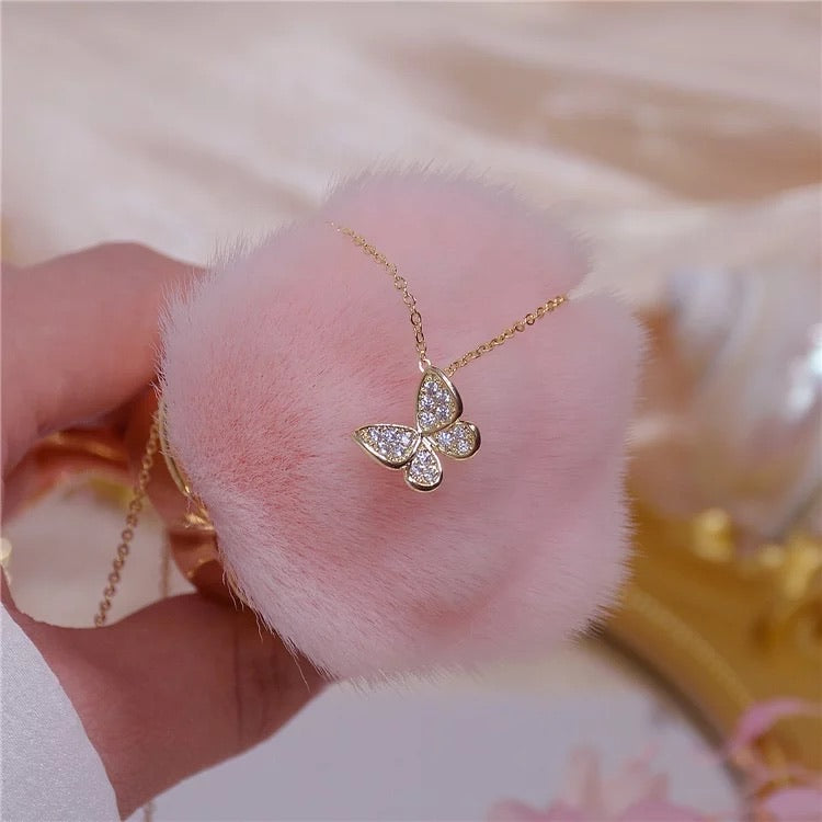 Beautiful free butterfly cubic zirconia